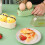 Egg cooker compact automatic 2-egg steamer 6