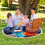 Microfiber Beach Towel Blanket Fast-Drying Round 60in with 5