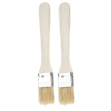 Houten barbecueborstelset (2 stuks)
