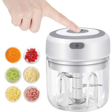 Garlic Chopper USB Mini Food Processor 250ml