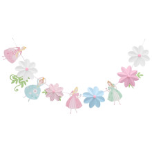 Birthday Party Banner Fairy Theme Decoration 2.5m