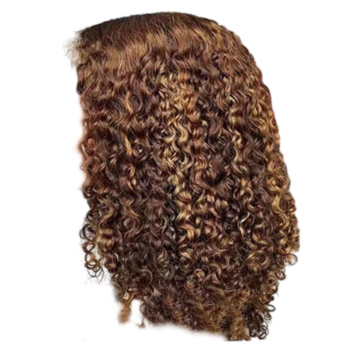 Water Wave Lace Front Wig Human Hair 180% Density