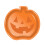 Halloween serving tray plastic pumpkin bat 1 piece 1