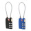 Weis TSA-approved luggage locks 3-digit combo 2 pcs 1