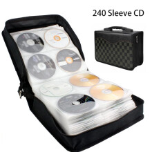 WSYW disc storage bag PU leather 240-slot