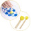Foam Sponge Brush Pouncers Assorted Sizes 40-Pack 4