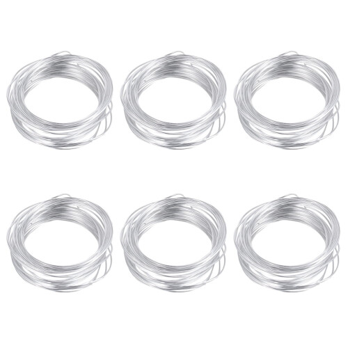 Weis aluminum wire craft wire 5m silver 1/1.5/2/3mm
