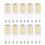 Weis G9 LED bulb warm white 10 pcs dimmable 1
