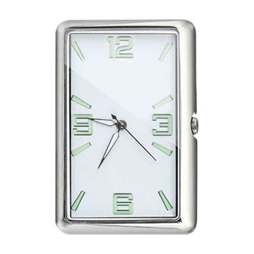 Car dashboard digital clock with LCD time and day display, 1