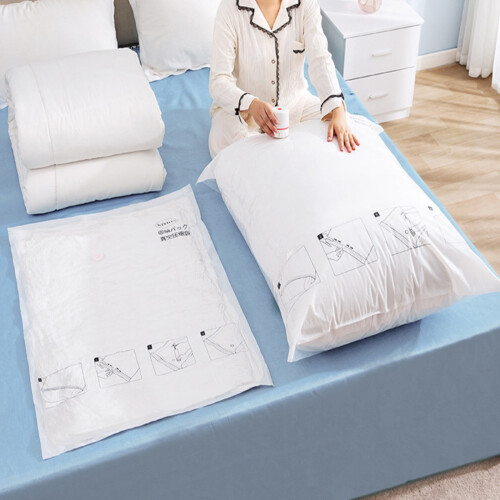 Vacuum Compression Bags for Quilts and Thick Clothing