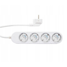 Shelly Power Strip 4 Gen4, slimme stekkerdoos, Matter, 4 aansluitingen, Wi-Fi en domotica controle