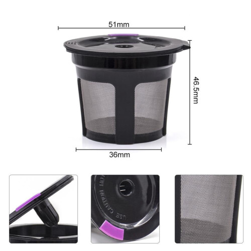 Refillable Coffee Filter Cup for Keurig 1.0 and 2.0 1