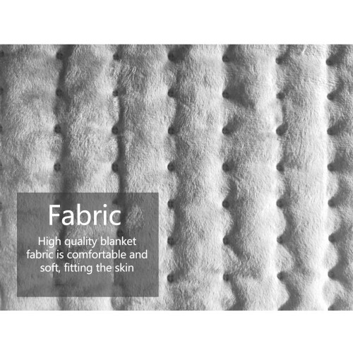 Electric Blanket with Intelligent Temperature Control 24 x 2