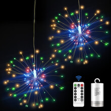 Firework Fairy Lights 180 LED 8 Modes 3 Pack