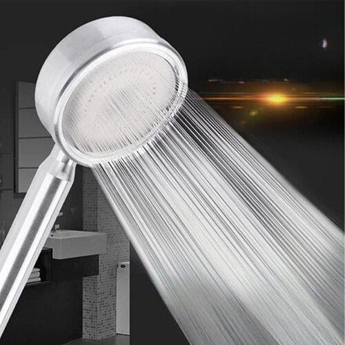 Bathroom Shower Head Aluminum Alloy Water-Saving