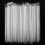 Plastic Drinking Straws Clear 0.43 Inch 100 Pcs 1