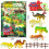 Jungle Animal Figurines Plastic Playset 6-Piece 3