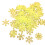 Snowflake Stickers Luminous 50PCS 1