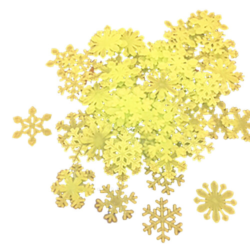 Snowflake Stickers Luminous 50PCS