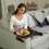 Universal Round Couch Tray Clip with Foldable Side Tray 4