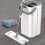 Mop and Bucket with Wringer Set 4 Microfiber Pads 1