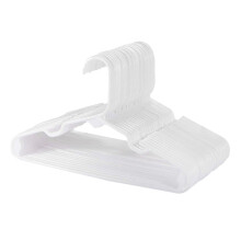 Weis kids clothes hangers plastic white 20 pcs