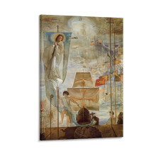 Salvador Dali The Discovery of America Canvas Print 8x12