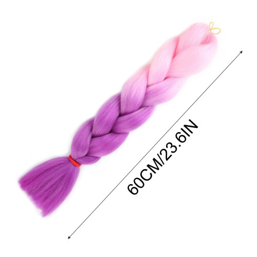 Ycandiee braiding hair extensions 24 inch 2