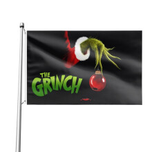 Grinchmas Stole Christmas outdoor flag 3x5 ft double-sided
