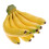 Artificial Banana Bunch Plastic Fruit Decor 1 Set 1