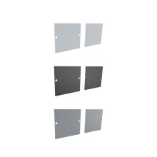Synergy 21 LED U-Profil zub ALU3535 Endkappe (Paar) weiß
