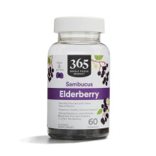 365 van Whole Foods Market, Gummy Vlierbes, 60 Stuks