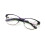 Women's cat-eye optical reading glasses metal frame clear 1