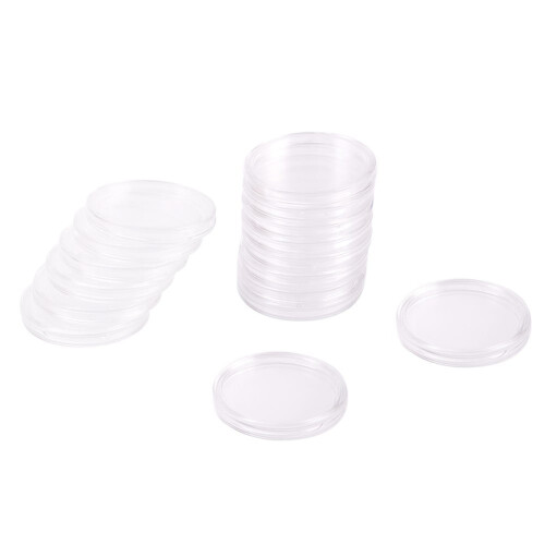 Münzbox, durchsichtig, luftdicht, 30 Stück, 40,6 mm 1