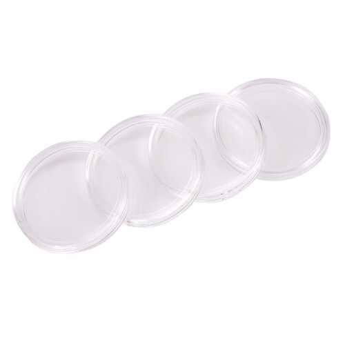 Münzbox, durchsichtig, luftdicht, 30 Stück, 40,6 mm 2
