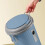 Plastic Round Trash Can with Snap-On Lid 1.5 Gallon 6