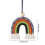 Essential Oil Car Diffuser Mirror Hanger with Wood Beads 3