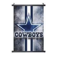 Cowboys Football Wall Art PVC Black Axis 3 Sizes