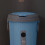 Plastic Round Trash Can with Snap-On Lid 1.5 Gallon 4