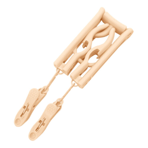 Folding Coat Rack with Clip Portable Clothes Hanger 1 Pack 1