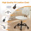 Computer Task Chair Adjustable Height 360 Swivel No Arms 2
