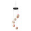 Hummingbird feeder wind chime design bee-proof outdoor 2