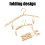 Folding Coat Rack with Clip Portable Clothes Hanger 1 Pack 6