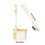 Liquid Toilet Brush Set with Push Dispenser 3