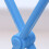 Foldable Trash Bag Holder Blue Portable Plastic Stand 3