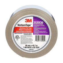 3M Venture - Aluminium-Folienklebeband 3520CW, Natur-Aluminium, 48 mm x 45,7 m