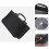 Portable CD DVD storage bag with 128 disc capacity gray 4