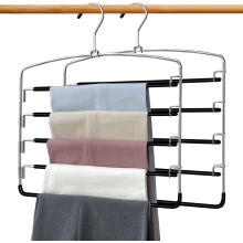 Trousers Hangers Swing Arm 2 Pack Non-Slip