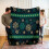 Kerstflanellen plaid met digitale print 5