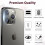 iPhone 12 Pro Max 6.7" camera lens protector tempered glass 2